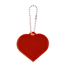 Pendant Reflector (red heart)